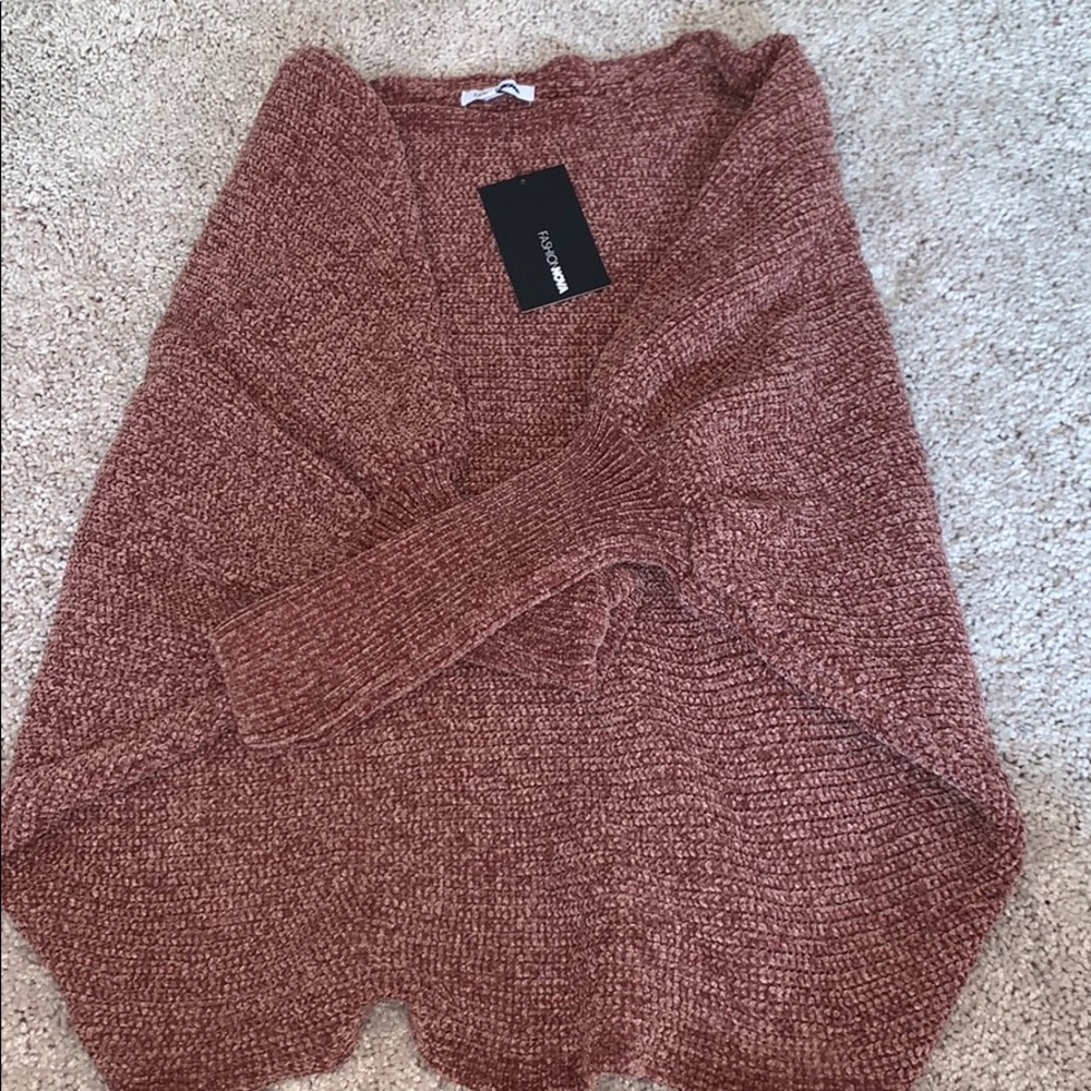 Fashion Nova crew neck dolman sweater